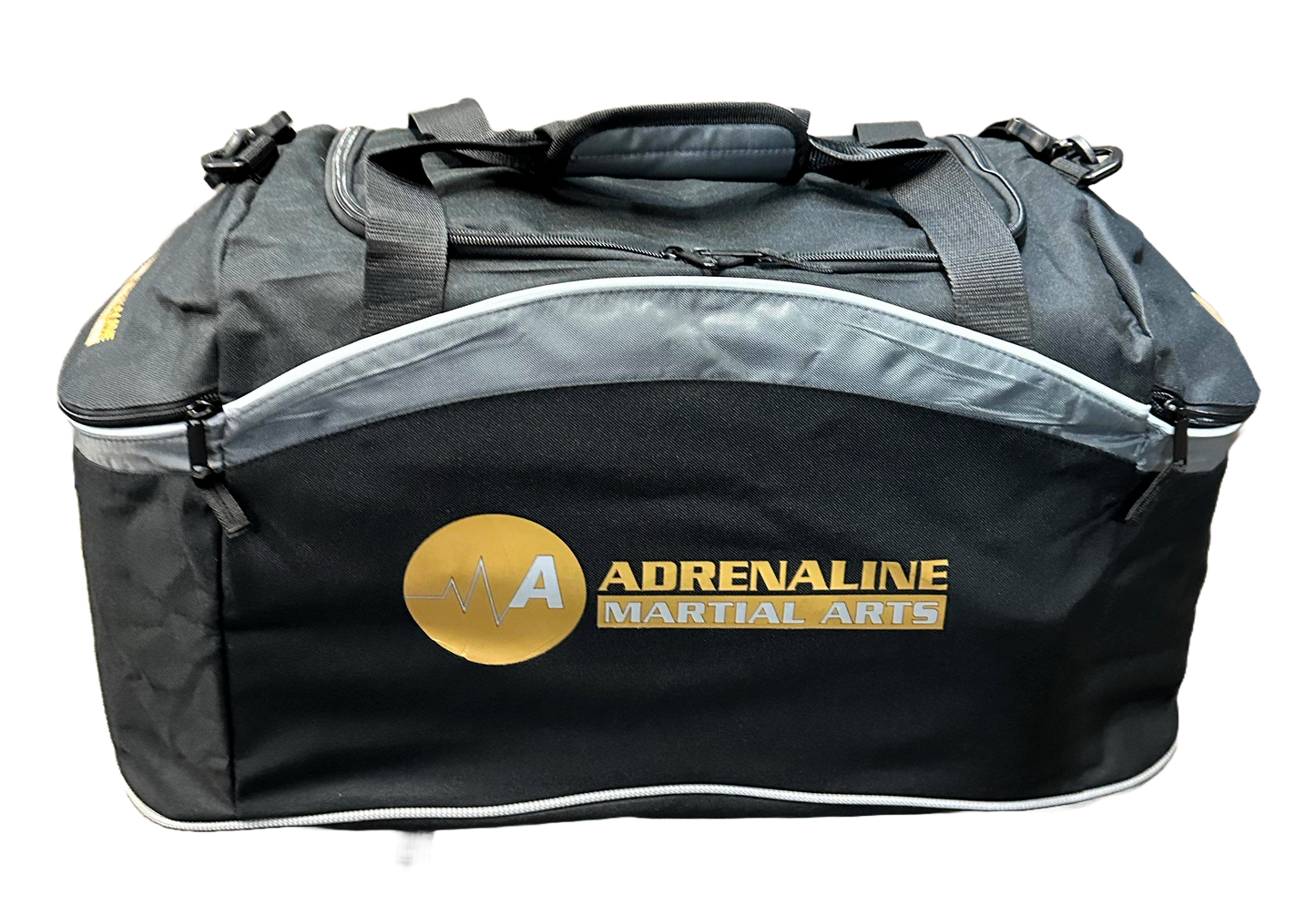 Exclusive Adrenaline Martial Arts Squad Holdall – Black, Grey & Gold