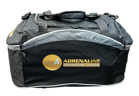 Exclusive Adrenaline Martial Arts Squad Holdall – Black, Grey & Gold