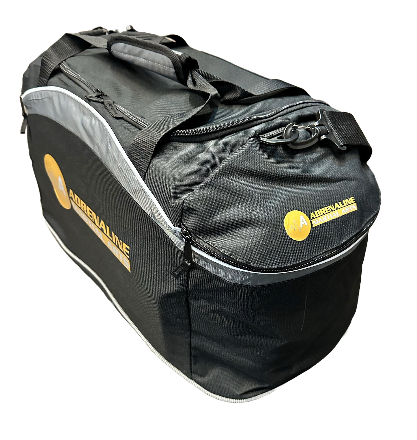 Exclusive Adrenaline Martial Arts Squad Holdall – Black, Grey & Gold