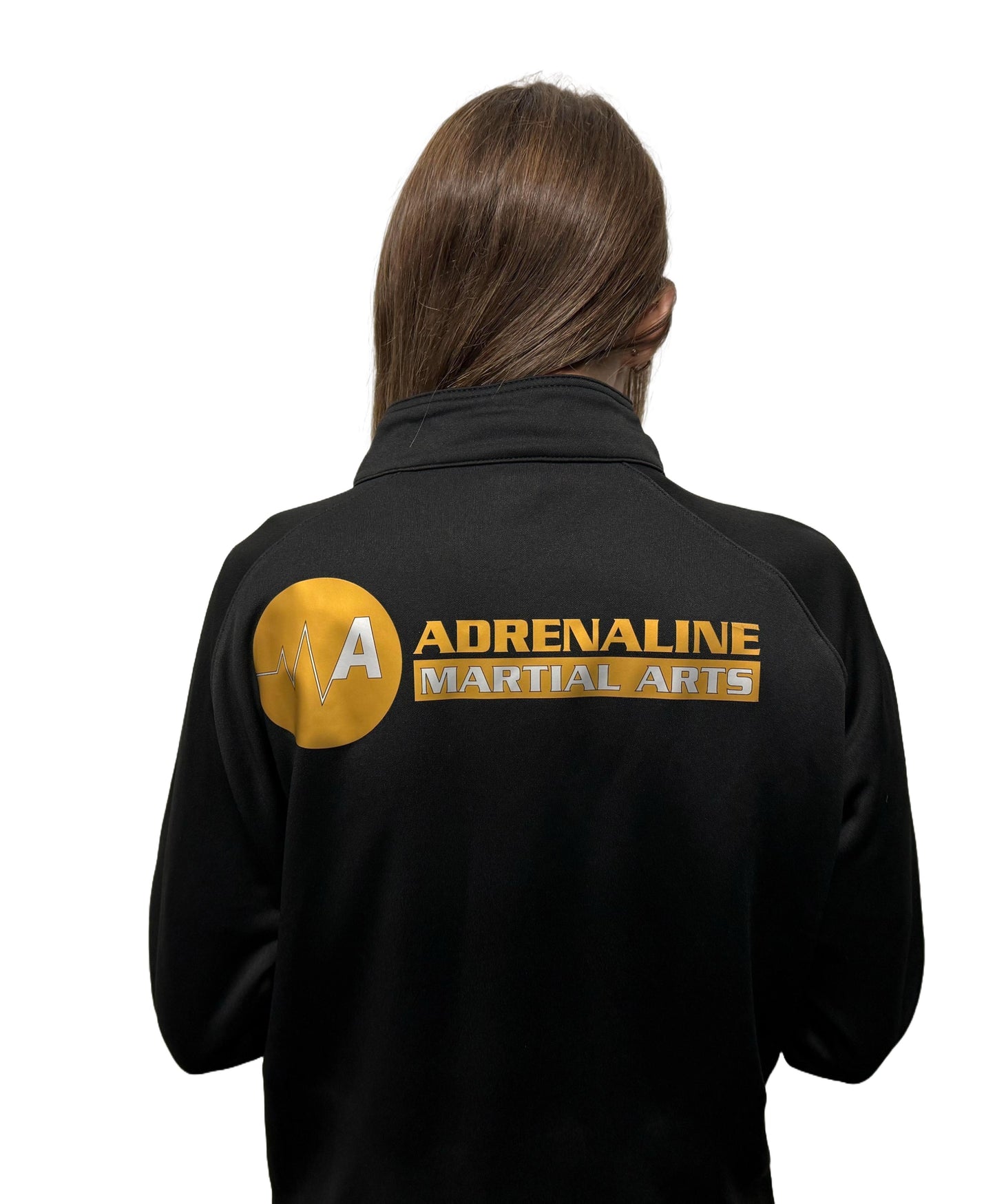 Adrenaline Martial Arts Squad Tracksuit Top – Black & Gold Edition
